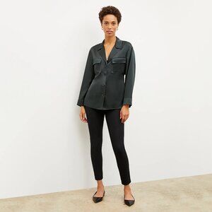 The Alyssa Jacket - Washable Silk Charmeuse